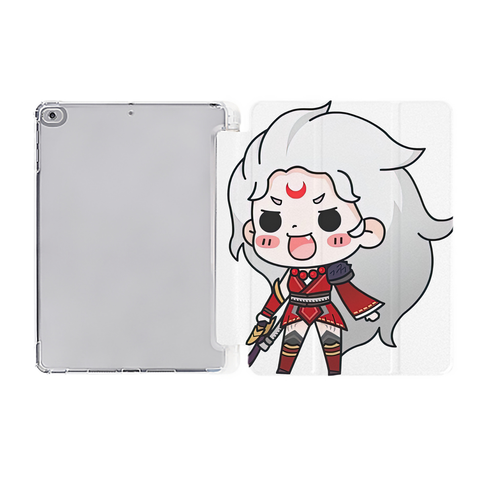 （画像用） リーグ・オブ・レジェンド League of Legends LOL IPad ケース ペン収納付き 三つ折りスタンド PUレザー×シリコン 対応機種9.5/10.5/10.9インチ